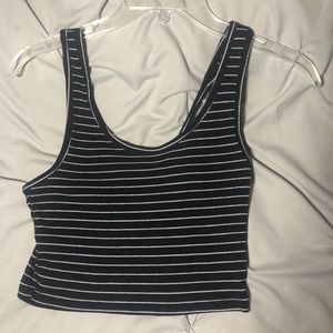 Striped Crop Top